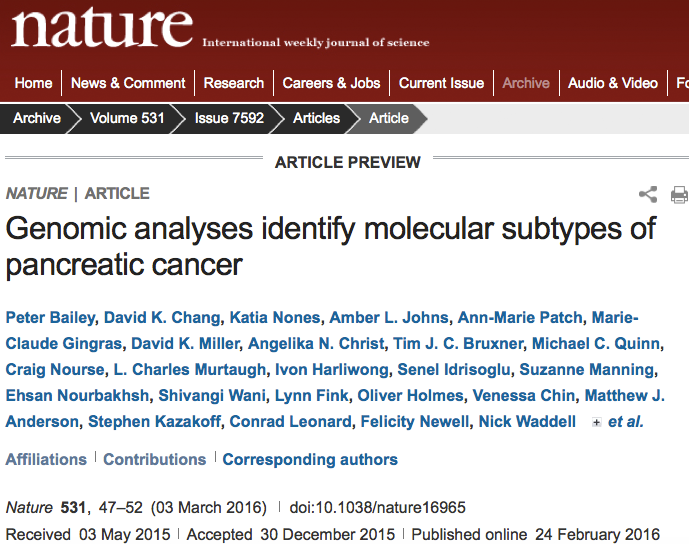 International Cancer Genome Consortium